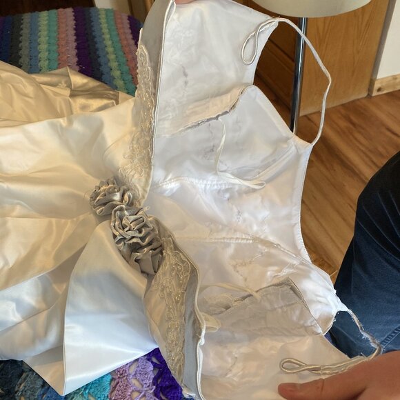 7) Wedding gown: Silver Lining - Picture 5 of 12